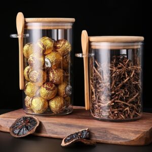 Transparent sealed jar